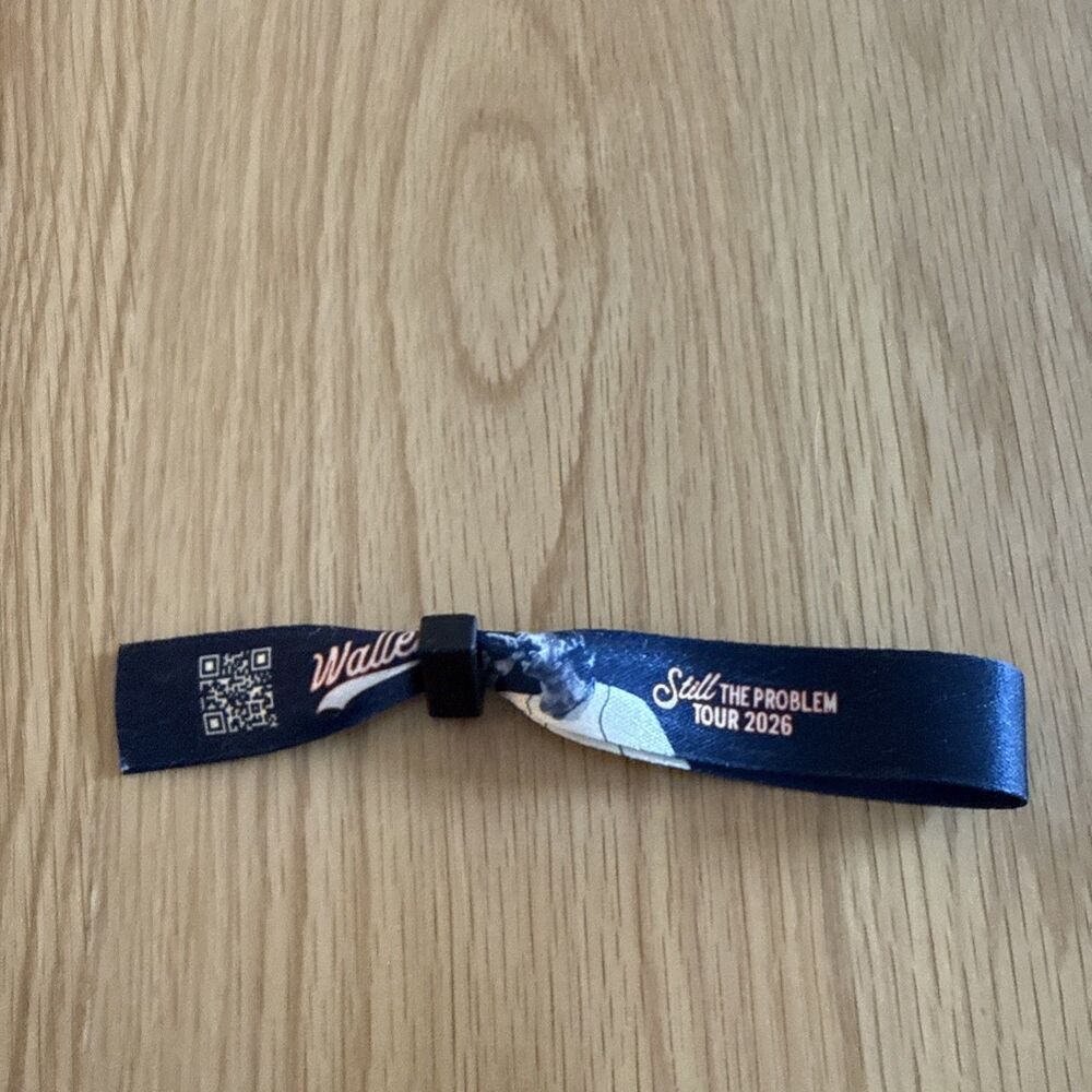 Morgan Wallen Still The Problem Tour 2026 Concert Bracelet Minneapolis